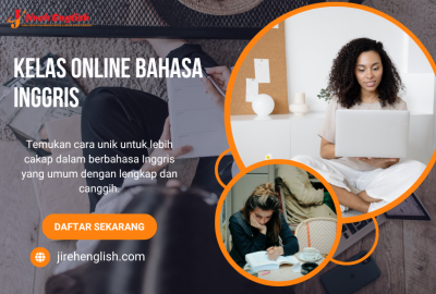 Kelas Online Bahasa Inggris Interaktif Bersama Jireh English