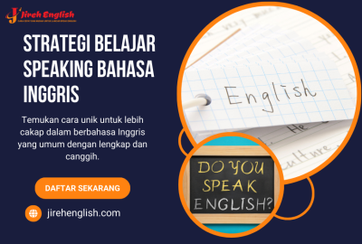Strategi Belajar Speaking Bahasa Inggris agar Percaya Diri