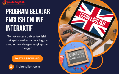 Program Belajar English Online Interaktif Terpercaya | Jireh English