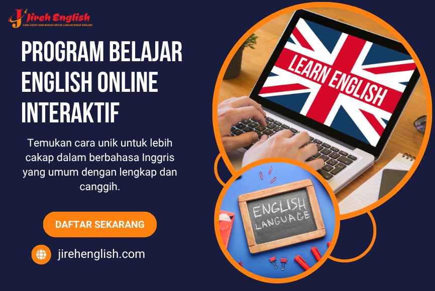 Program Belajar English Online Interaktif Terpercaya | Jireh English