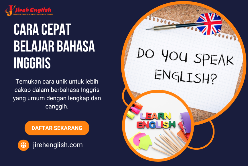 Cara Cepat Belajar Bahasa Inggris agar Lebih Percaya Diri