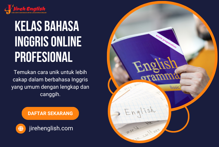 Kelas Bahasa Inggris Online Profesional dan Fleksibel