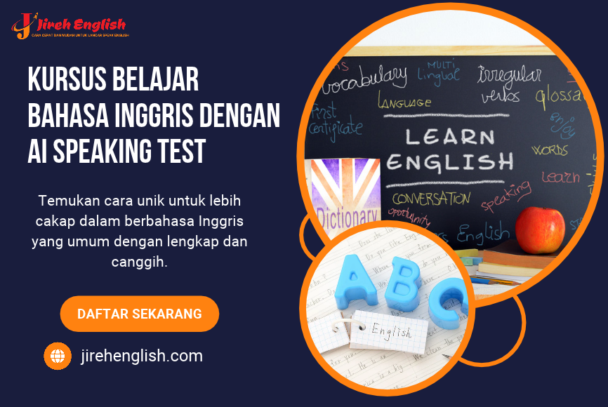 Kursus Belajar Bahasa Inggris dengan AI Speaking Test