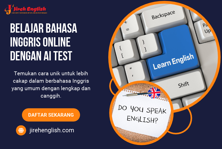 Belajar Bahasa Inggris Online dengan AI Test Lebih Fleksibel